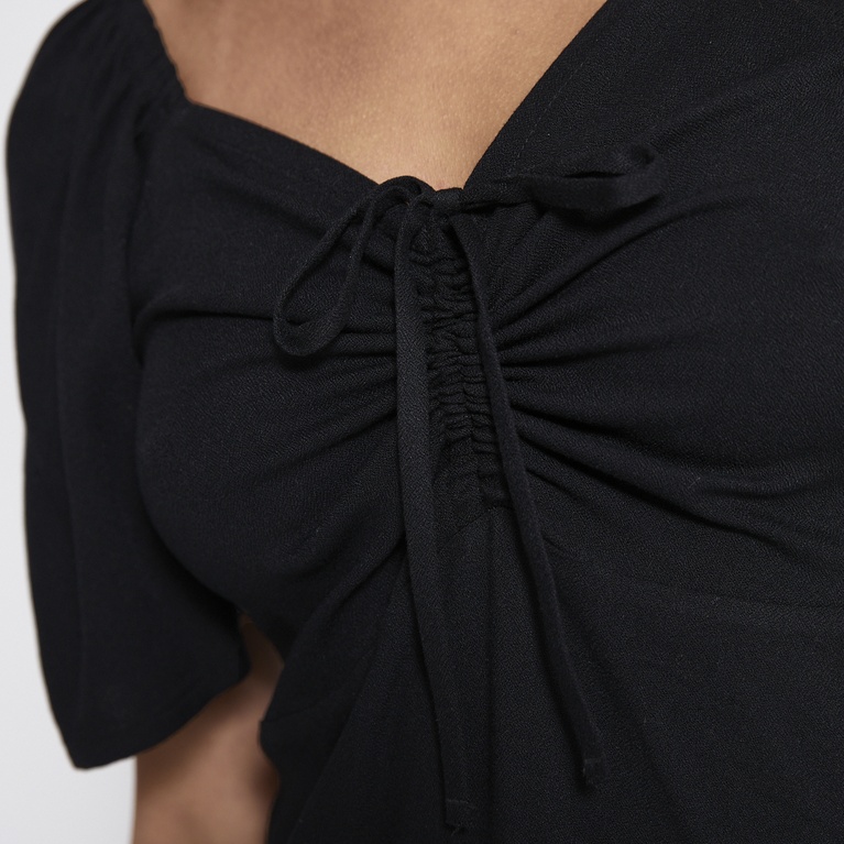 Short butterfly sleeve dress "Rosanna"
